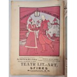 Sowizdrzal 1915 no. 12; 1916: 40-48, 51; 1917: 5; 1919: 5; Puppets 1912: 4 [staple,13 issues].