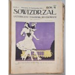 Sowizdrzal 1915 no. 12; 1916: 40-48, 51; 1917: 5; 1919: 5; Puppets 1912: 4 [staple,13 issues].