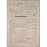 Long Live Lithuania! (Tegyvuoja Lietuva!). One-day paper of 28 X 1939 [RARA, occupation of Vilnius].