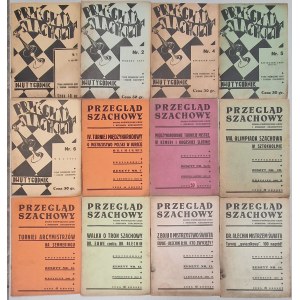 [Szachy] Przegląd Szachowy nr 1,2,4-14, 1937 r.[do całki wydawniczej brak numeru 3, nieczęste]