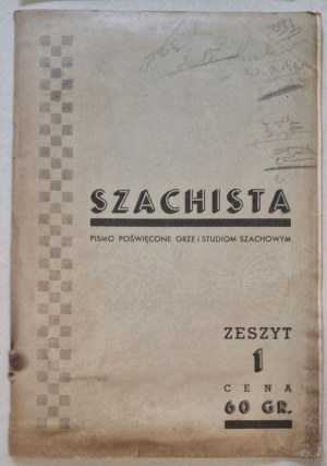 [Chess] The Chessman, a journal devoted to the game and chess studies. Lviv, R.V.:1937, no. 1