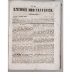 Tygodnik Polski formerly Dziennik Mód Paryskich [1848, no. 1-44, literature, politics, poetry].