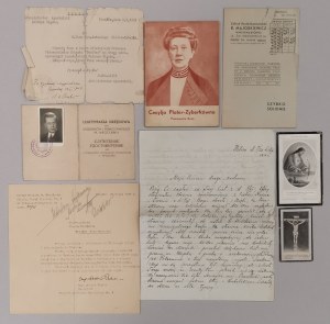 [Archive] Antoni Plater-Zyberk, Ludwik P.-Z. and Teresa P.-Z. of Zamoyski[letters, documents, photo].