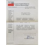 [Autograf] Tadeusz Mazowiecki dla Anieli Górskiej - Guttowej [Wybory prezydenckie 1990, zbiór]