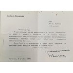 [Autograf] Tadeusz Mazowiecki dla Anieli Górskiej - Guttowej [Wybory prezydenckie 1990, zbiór]