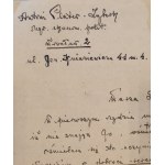 [Autograf - Karol Wojtyła] Korespondencja z Antonim Plater-Zyberkiem z 1963 r. [Jan Paweł II]