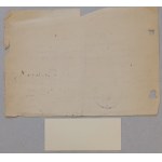 [Autografy] Jan Zachwatowicz i Tadeusz Słubicki [zaświadczenie dla Haliny Górskiej, 1946r.]
