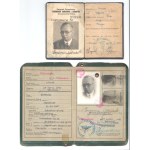 [Documents and photographs] Garwacki Eugeniusz [Kennkarte, bookseller, manager at Gebethner and Wolff].