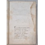 Gołuchowski J.(Przezora) - Kwestya reformy Żydów (1854), W. Pol - Pieśń o ziemi naszej (1852)