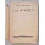 Gombrowicz W. - Ferdydurke [Wyd.I, 1938 rok, il. Bruno Schulz, wydawnictwo Rój]