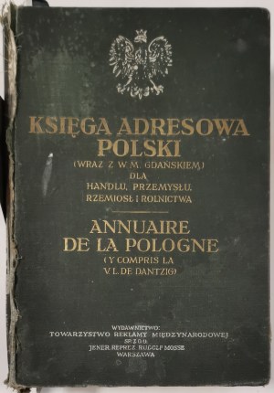 Address Book of Poland (including w.m. Gdansk), 1930
