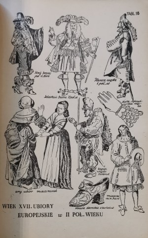 Tyrowicz L. - Basic knowledge of the history of clothing. 1st ed. 1954 [costuming].