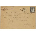 [Envelope] Maritime and Colonial League branch Kol. at Mech. branch. Lublin [Pilsudski, mourning].
