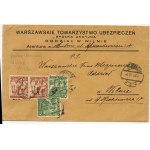 [Envelope] Warsaw Insurance Company S.A. Vilnius Branch from 17.II.1939 [Dubno].