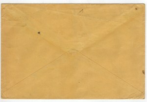 [Envelope] Warsaw Insurance Company S.A. Vilnius Branch from 17.II.1939 [Dubno].