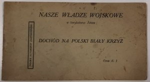 [Polish White Cross] Our military authorities in a caricature by Jotes. [1926, a contribution to the PBK].