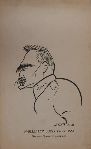 [Polish White Cross] Government of Prof. K. Bartel in caricature by Jotes. [1926, brick, proceeds for PBK].