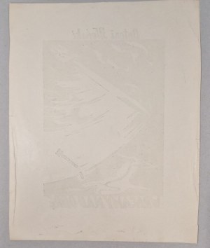 Walentynowicz M. - Back to the Oder River [cover design, linocut?, ca. 1942].