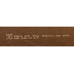 proj. Andrzej KRZYSZTOFORSKI (b. 1943), Book Days 1970 (Man-world-politics)