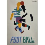 proj. Henryk TOMASZEWSKI (1914-2005), Football, 1988