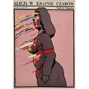 proj. Waldemar ŚWIERZY (1931-2013), Alice in Wonderland, Slupsk Theater, 1982