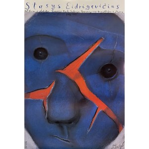 navrhl Stasys EIDRIGEVICIUS (nar. 1949), Stasys Eidrigevičius exlibrisai ir plakatai, Tisk: Galerie plakátů Florian Zieliński, 1993