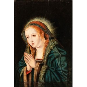 Quentin Metsys (ambito di) (Lovanio 1466 - Anversa 1530), Praying Virgin