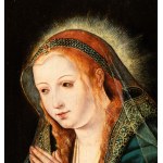 Quentin Metsys (ambito di) (Lovanio 1466 - Anversa 1530), Praying Virgin
