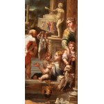 Girolamo Mazzola Bedoli (attribuito a) (Parma 1500 - 1569), Alegória Nepoškvrneného počatia