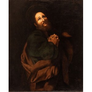 Artista napoletano, XVII secolo, Penitent Saint Peter