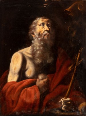 Artista attivo a Napoli, XVII secolo, Penitent Saint Jerome