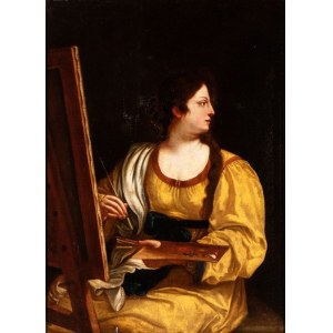 il Guercino (cerchia di) (Cento 1591 - Bologna 1666), Allegory of Painting