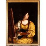il Guercino (cerchia di) (Cento 1591 - Bologna 1666), Allegory of Painting