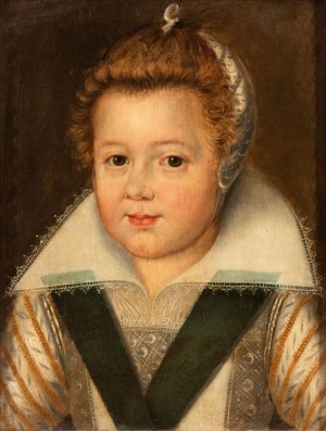 il Giovane (seguace di) (Anversa 1569 - Parigi 1622), Portrait of a young Lady