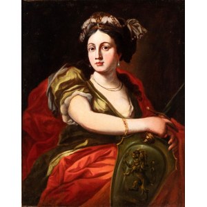 Artista emiliano, XVII - XVIII secolo, Allegory of Fortitude