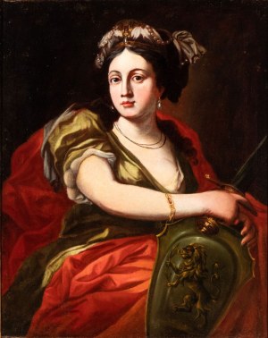 Artista emiliano, XVII - XVIII secolo, Allegory of Fortitude