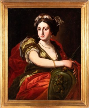 Artista emiliano, XVII - XVIII secolo, Allegory of Fortitude