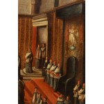 Pier Leone Ghezzi (ambito di) (Roma 1674 - 1755), Ceremony of the Washing of the Feet before the Missa in Coena Domini