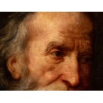 Peter Paul Rubens (cerchia di) (Siegen 1577 - Anversa 1640), Study for two character heads