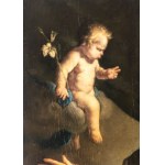 Bernardo Cavallino (Napoli 1616 - 1656), Saint Antonio from Padova and Child