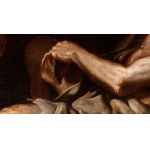 Mattia Preti (Taverna 1613 - La Valletta 1699), Job on the Dung Hill visited by his Friends
