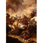 Antonio Calza (attribuito a) (Verona 1653 - Verona 1725), bitka jazdectva