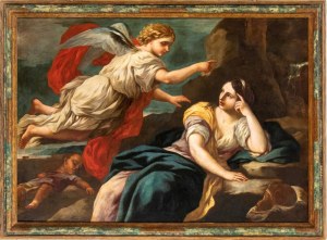 Carlo Malinconico (Napoli 1705 - ...), Hagar and Ishmael in the desert