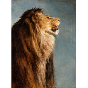 Artista francese, fine XIX secolo, Lion's head