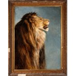 Artista francese, fine XIX secolo, Lion's head