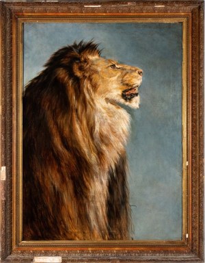 Artista francese, fine XIX secolo, Lion's head
