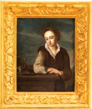 Antonio Amorosi (attribuito a) (Comunanza 1660 - 1738), Portrait of a Young Lady