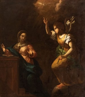 Artista napoletano, XVII secolo, The Annunciation
