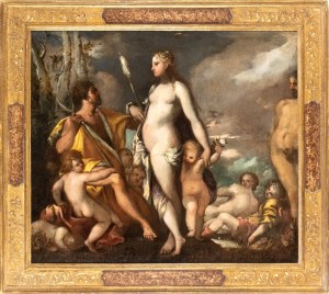 Artista attivo in veneto, fine XVI - inizio XVII secolo, Mythological scene
