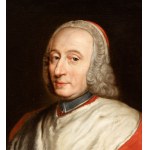 Pompeo Batoni (cerchia di) (Lucca 1708 - Roma 1787), Ritratto del cardinal Giovanni Francesco Banchieri (1694-1764)